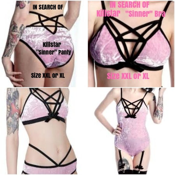 Killstar Other - ISO: Killstar's "Sinner Velvet Trip" Panty/Bralet